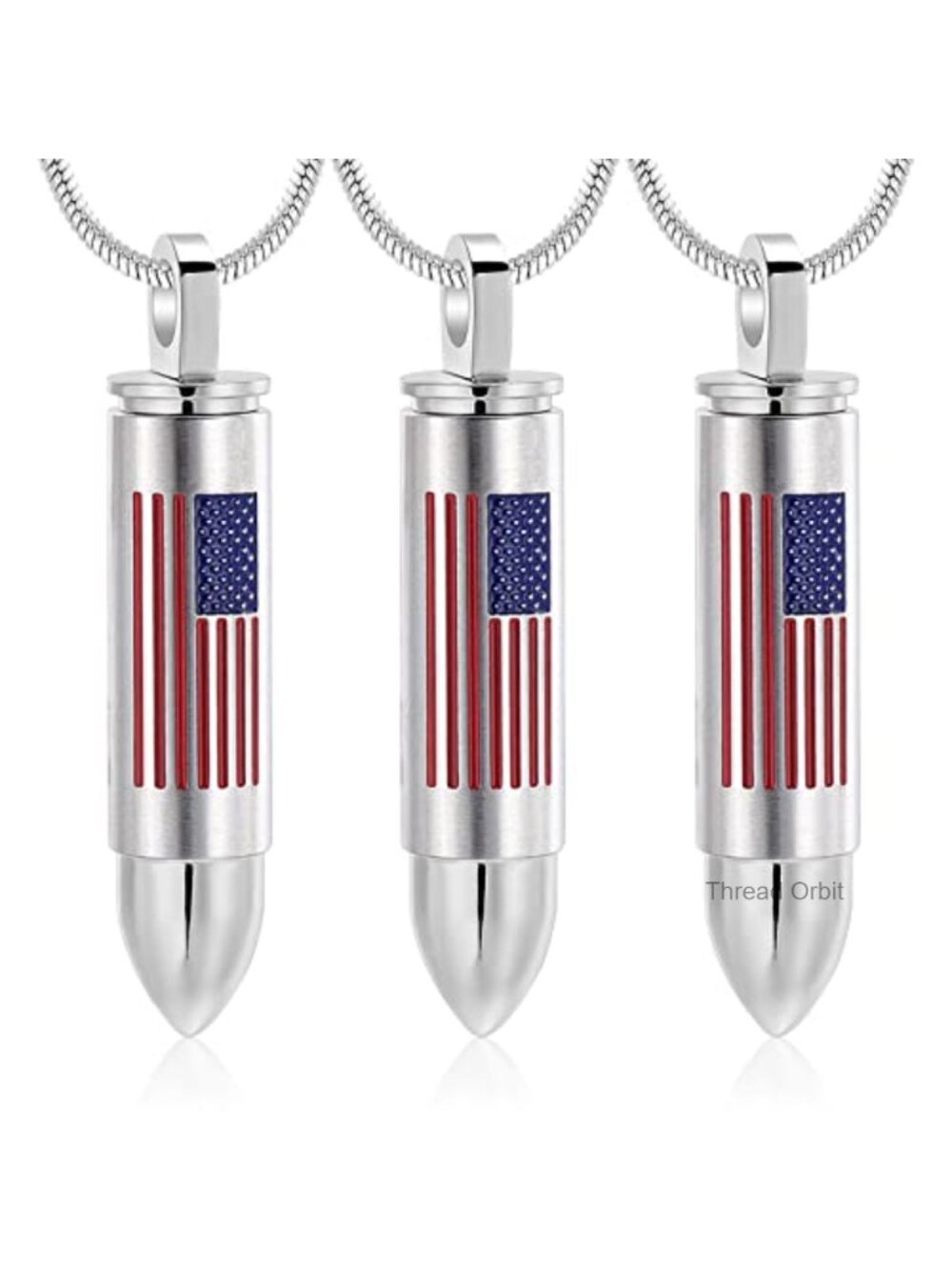 Stainless Steel Cremation Urn Necklace for Ashes